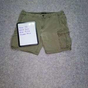 Lucky Brand Mens Cargo Shorts Size‎ 38 Olive Green Casual Outdoor